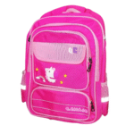 Pink School Backpack with Unicorn Design