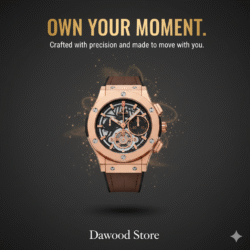 Hublot Luxury Automatic Watch - King Gold Edition