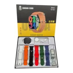 Smartwatch crown g300 7  in 1Model: Crown G300 Smartwatch (7-in-1