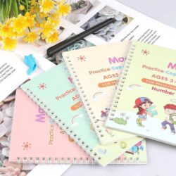 Magic Practice Copybook Set 4 in 1 with magic ink pen