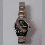 LEIX Quartz Two-Tone Women's Watch with Day-Date Display