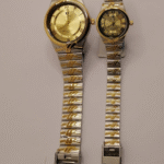 Elegant Gold & Silver Couple Watches - VICTO
