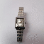 Elegant Silver Square Dial Analog Watch for Women