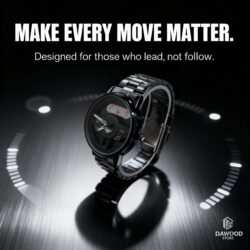 Men's Car Wheel Rim Design Quartz Wrist Watch - Stainless Steel