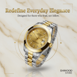 Rolex Oyster Perpetual Milgauss Two-Tone Watch with Silver Dial