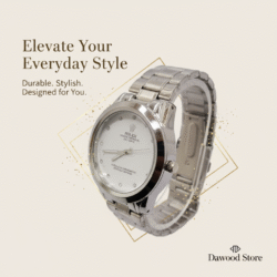 Rolex Oyster Perpetual Datejust Silver Dial Fluted Bezel Chronometer Watch